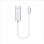 Adaptateur Aisens USB-C vers Ethernet Gigabit 15 cm argent