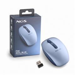 NGS Fog Dual Blue Wireless Mouse 1600 dpi