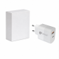 Leotec Chargeur universel 20W 1 USB-C PD + 1 USB-A blanc