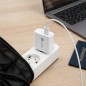 Leotec 20W Universal Charger 1 USB-C PD + 1 USB-A White