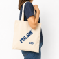 Tote bag Milan 430 Since 1918 beige