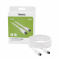 Hama 5 m white antenna cable