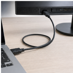 Aisens DisplayPort to HDMI Cable 0.5 m Black