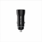 TechOneTech Dual USB Car Charger with USB-C Cable
