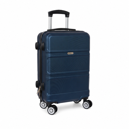 Safta Travel 20" cabin trolley suitcase in navy blue