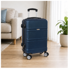 Safta Travel 20" Cabin Suitcase Navy Blue