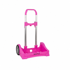 Safta Evolution backpack trolley magenta