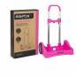 Safta Evolution backpack trolley magenta