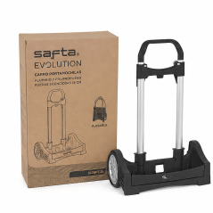 Safta Evolution black backpack trolley