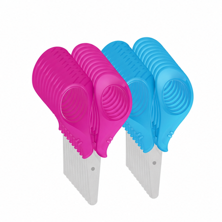 Safta display of 20 school scissors 13 cm