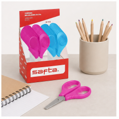 Safta 13 cm school scissors, 20-piece display