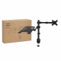 Support de bureau Coolbox MP01 pour écran et ordinateur portable