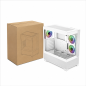 Cooler Master Elite 690 Wood Boîtier moyen tour ATX blanc