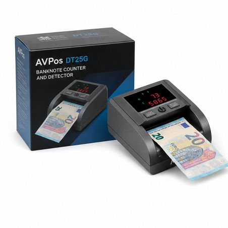 AVPos DT25G compteur et détecteur de billets