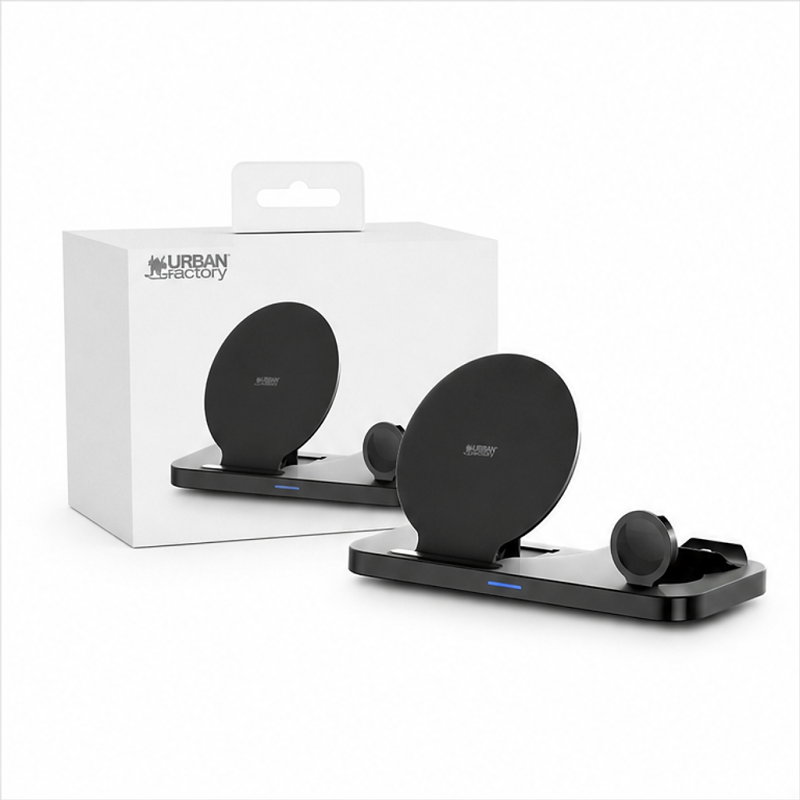 Urban Factory POWEE 3-in-1 15W Wireless Charging Stand