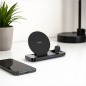 Urban Factory POWEE Station de charge sans fil 3 en 1 15W
