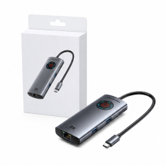 Vention station d’accueil USB-C 6 en 1 8K LED