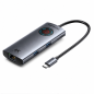 Vention 6-in-1 USB-C 8K Docking Station with LED Display