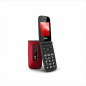 SPC Titan 2 téléphone mobile 4G à clapet rouge