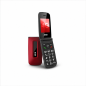 SPC Titan 2 téléphone mobile 4G à clapet rouge
