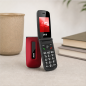 SPC Titan 2 4G flip mobile phone in red SPC Titan 2 4G flip mobile phone in red