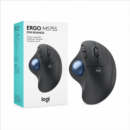 Logitech ERGO M575S trackball sans fil ergonomique