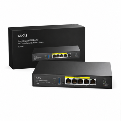 Cudy C200P Routeur VPN Gigabit avec 4 ports PoE+