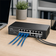 Cudy FS1016 16-Port Fast Ethernet Switch 10/100 Mbps