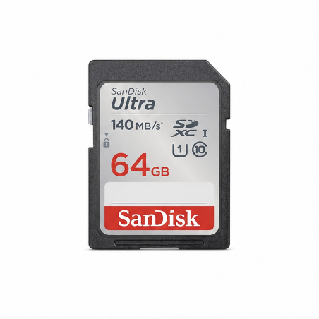 Carte mémoire SanDisk Ultra SDXC 64 Go UHS-I Classe 10