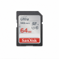 Carte mémoire SanDisk Ultra SDXC 64 Go UHS-I Classe 10