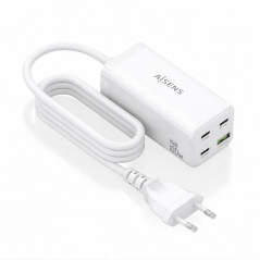 Aisens 100W GaN Desktop Charger, White | USB-C
