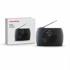 Thomson RT350 : radio FM portable noire