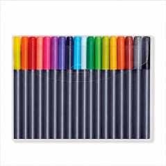 Staedtler 3001 : lot de 18 feutres aquarellables