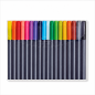 Staedtler 3001 Lot de 18 feutres aquarellables double pointe