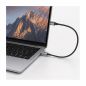 Câble Vention USB-C vers DisplayPort 8K, 2 m, tressé, noir