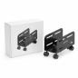 Aisens Adjustable Metal Floor CPU Stand, Black