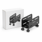 Aisens Adjustable Metal Floor CPU Stand, Black