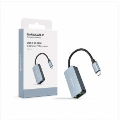 Convertisseur USB-C vers Ethernet 2,5G Nanocable