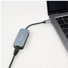 Convertisseur USB-C vers Ethernet 2,5G Nanocable