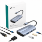 Leotec station d'accueil USB-C 7 en 1