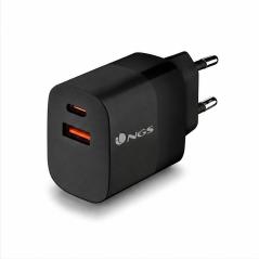 NGS Bud 45W GaN Wall Charger USB-C + USB-A
