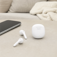 Hama Action One Bluetooth earbuds white | USB-C