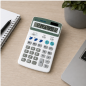 Calculatrice de bureau Milan 12 chiffres blanche