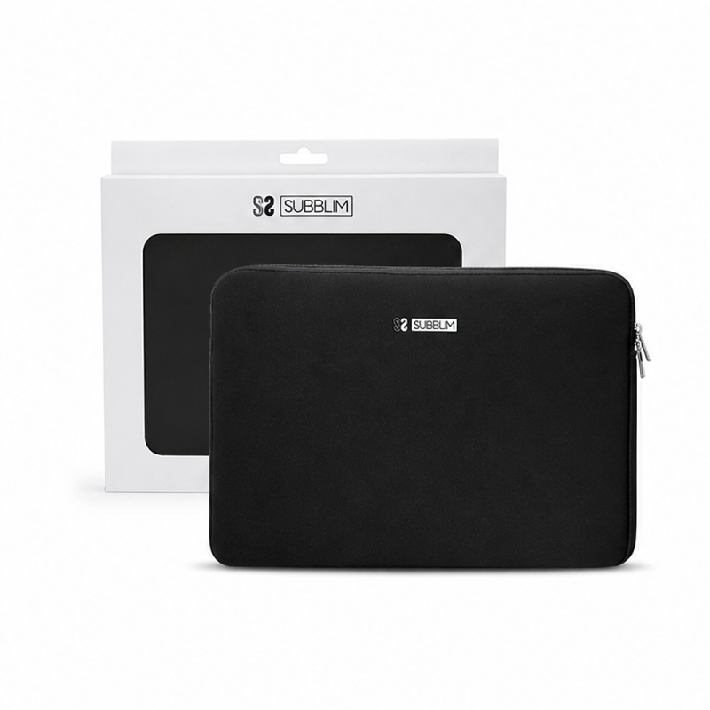 Housse en néoprène Subblim Skin 15,6" noire