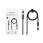 Nanocable 4-in-1 USB-C Cable 1 m, 27 W, digital display, black