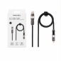 Câble USB-C Nanocable 4 en 1 1 m, 27 W, écran numérique, noir