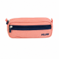 Milan 430 since 1918 rectangular pencil case with 2 zippers, pink