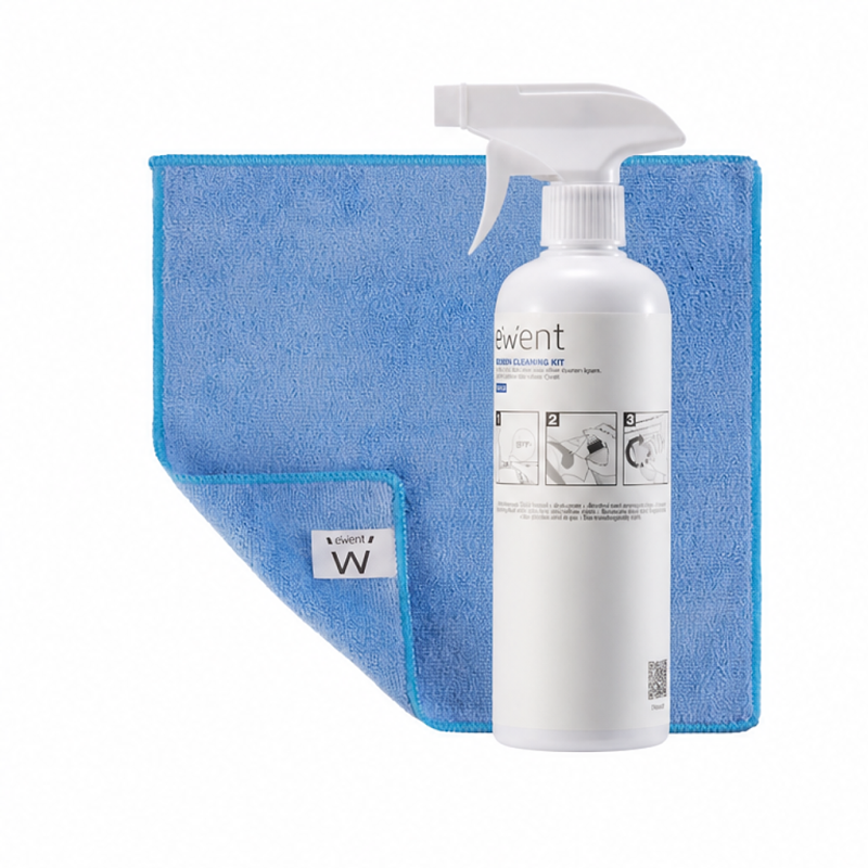 Kit de nettoyage d’écran Ewent 500 ml avec chiffon microfibre 30 x 30 cm