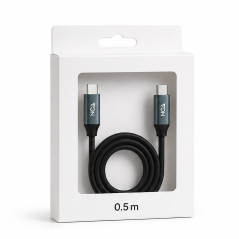 Câble USB-C Nanocable 0,5 m 100 W 4K 60 Hz