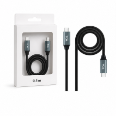 Câble USB-C Nanocable 0,5 m 100 W 4K 60 Hz